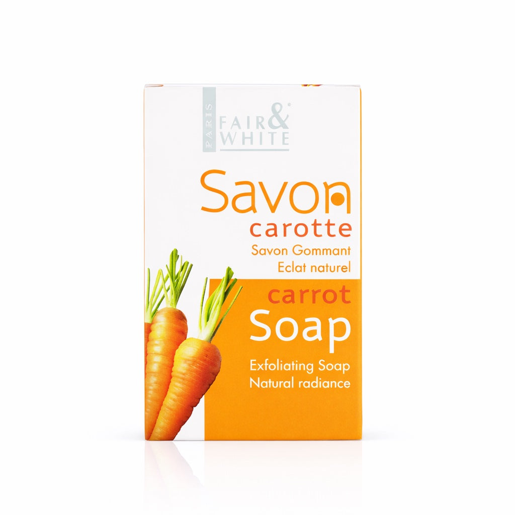 F&W Savon Gommant à la Carotte 200g