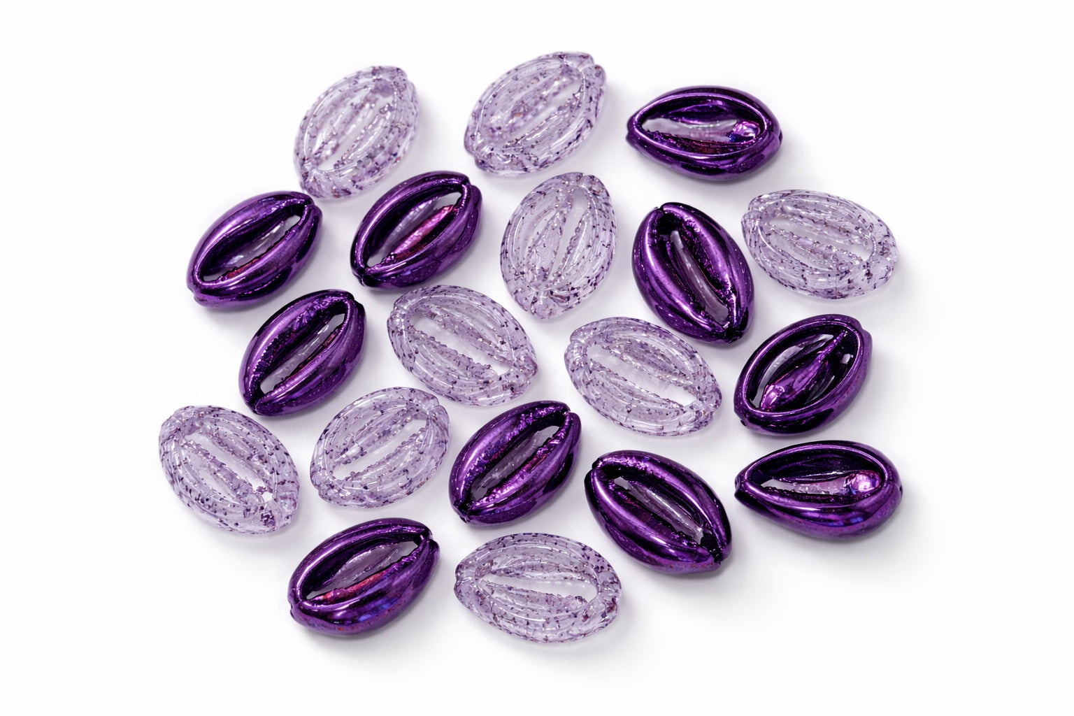 Perles En Forme De Coquillage - Bijoux de Tresses et Dreadlocks