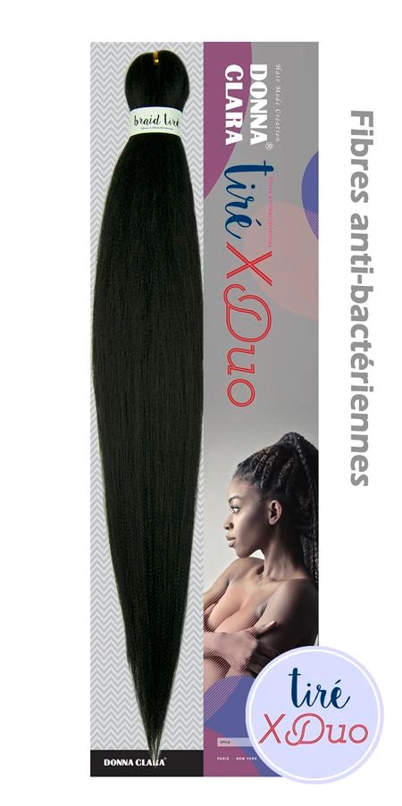 Mèches Tresses Pré-Étirées Donna Clara Braid Tire X-Duo