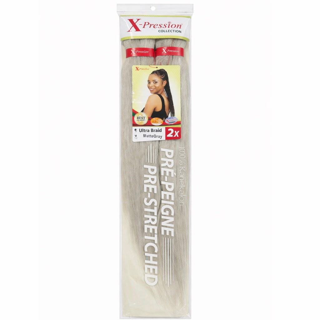 Mèches X-Pression Pré-peignées Couleur Unie - 2 Bundles