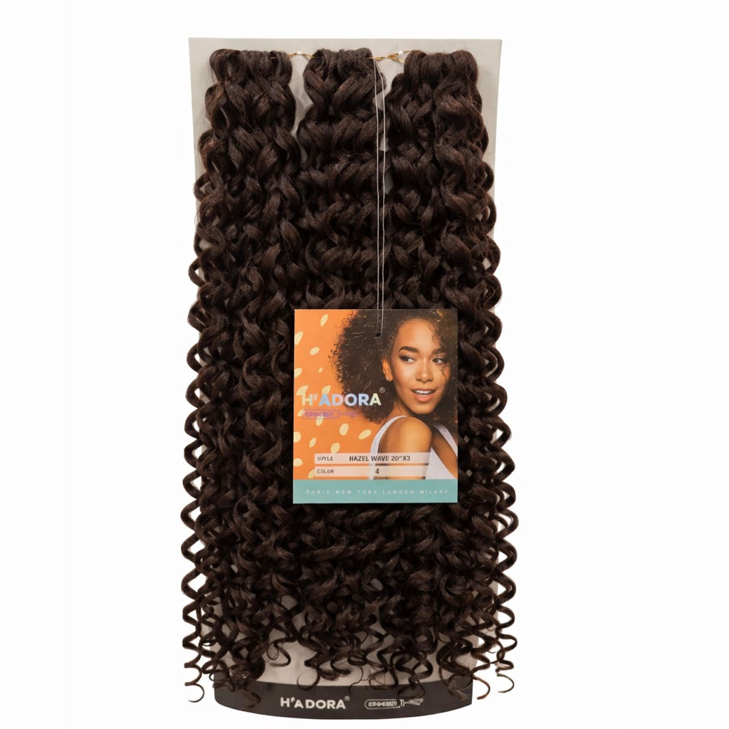 Mèches Crochet Hazel Wave Hadora 20x3 – Ondulations Définies Donna Clara
