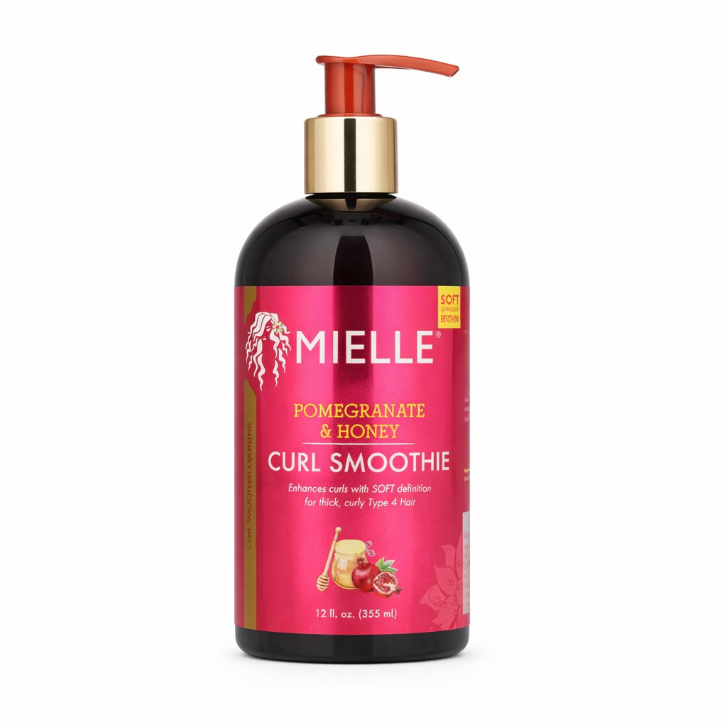 Mielle Organics Pomegranate & Honey Curl Smoothie - Crème de Définition Hydratante (Type 4)