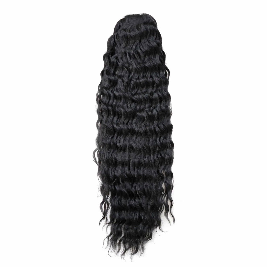 Postiche Queue-de-Cheval Deep Wave "Mila Combi 26 " – Volume & Ondulations Naturelles