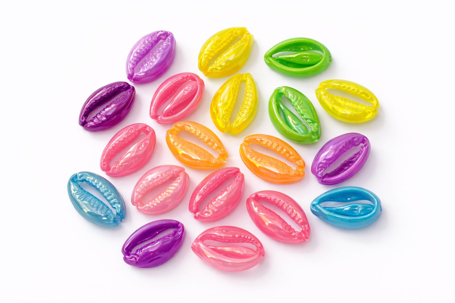 Perles En Forme De Coquillage - Bijoux de Tresses et Dreadlocks
