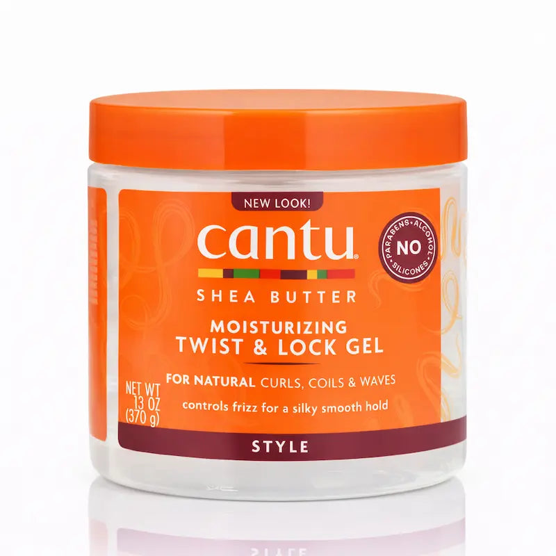 Pot de gel hydratant Twist and Lock Cantu pour vanilles et locks