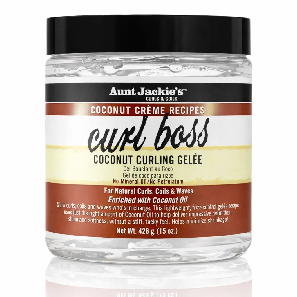 Gel de définition Curl Boss Aunt Jackie's à la noix de coco