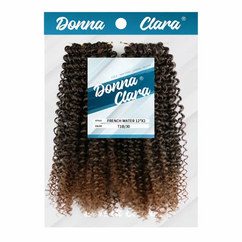 Pack de 2 mèches ondulées Donna Clara French Water 12 pouces