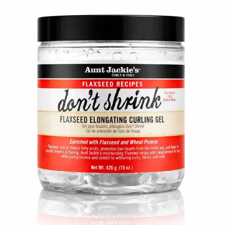 Gel aux graines de lin Don't Shrink Aunt Jackie's 426g