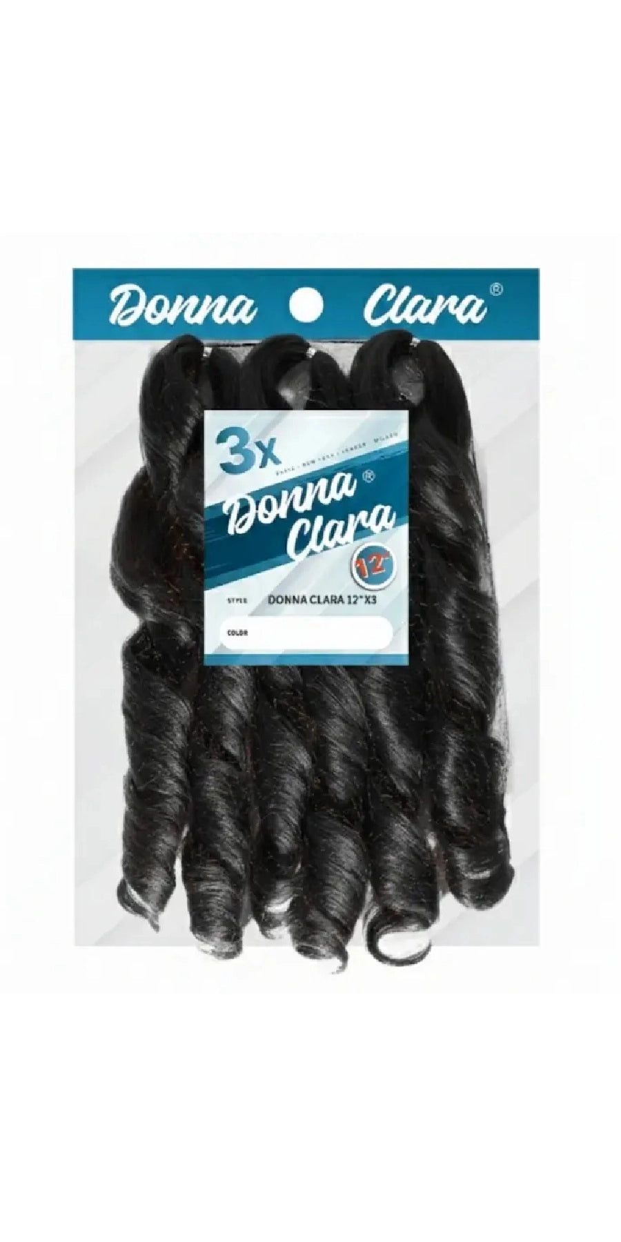 Donna Clara Mèche French Curl 3x12" mèches bouclés