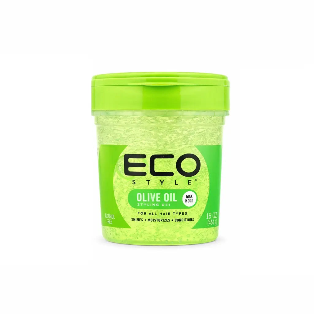 Pot de gel coiffant culte Eco Style Olive Oil à l'huile d'olive 454g