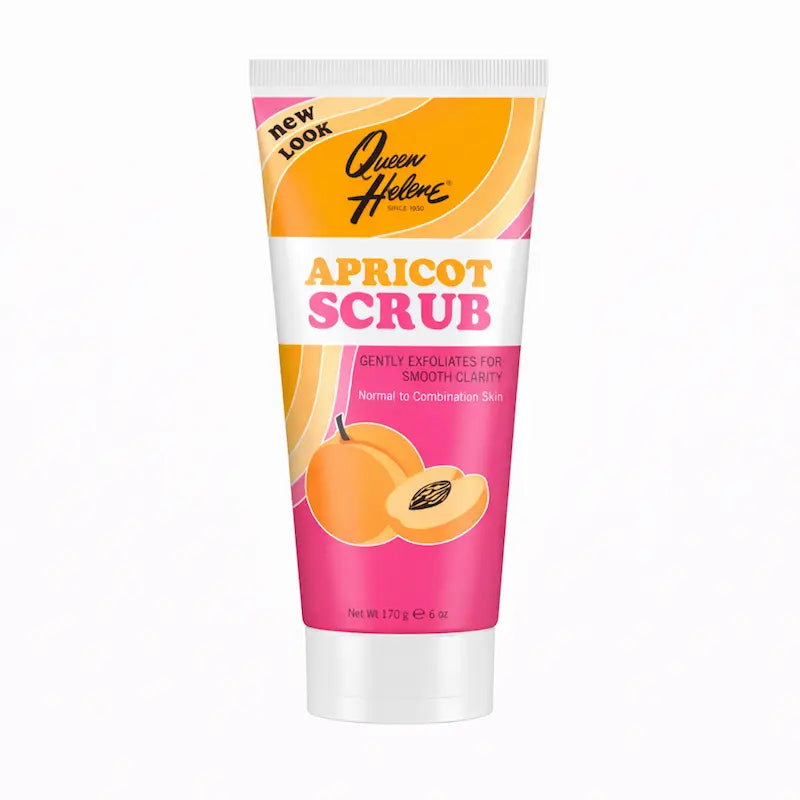 Tube de gommage pour le visage à l'abricot Queen Helene 170g.