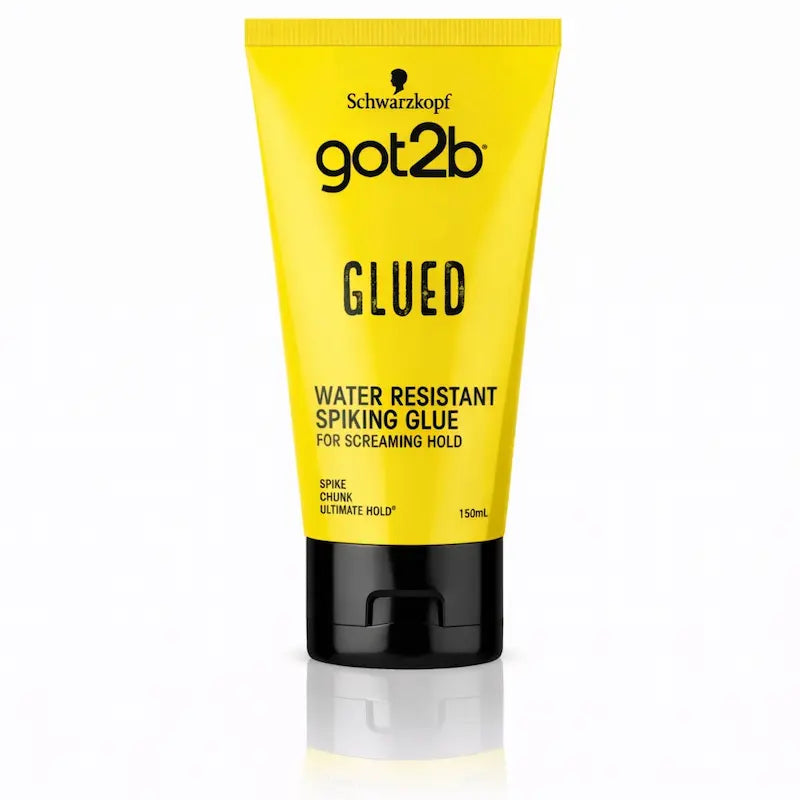 Tube jaune de gel Got2b Glued Spiking Glue fixation extrême.