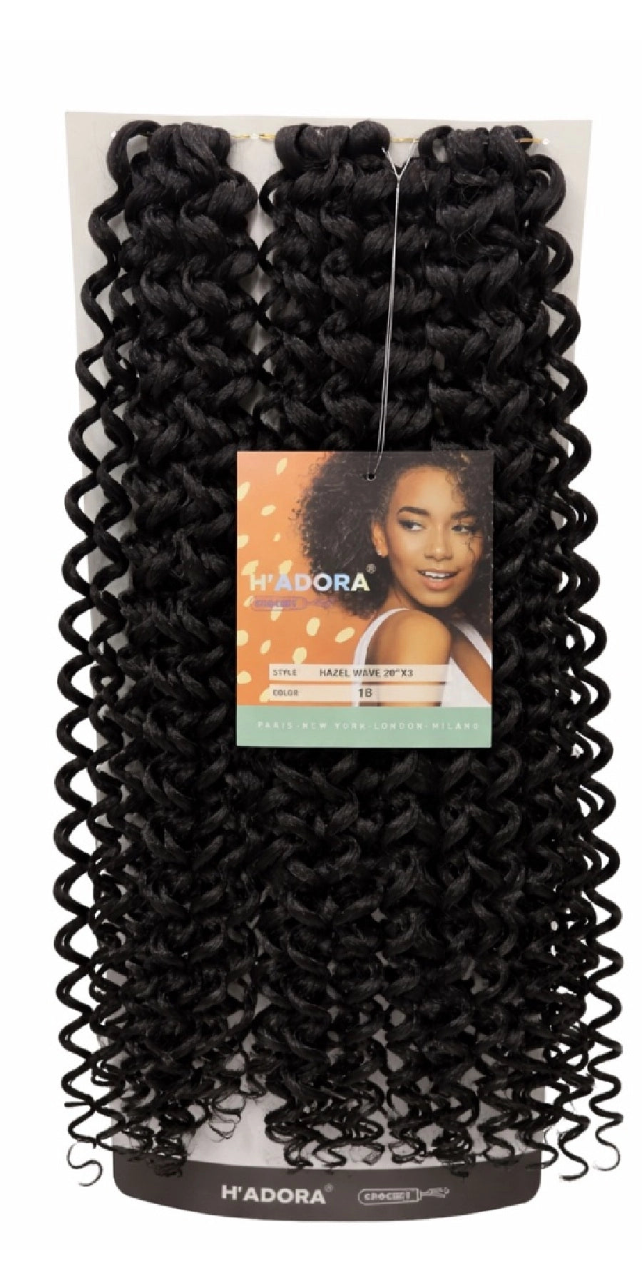 Mèches Crochet Hazel Wave 20poucesx3 – Ondulations Définies Donna Clara