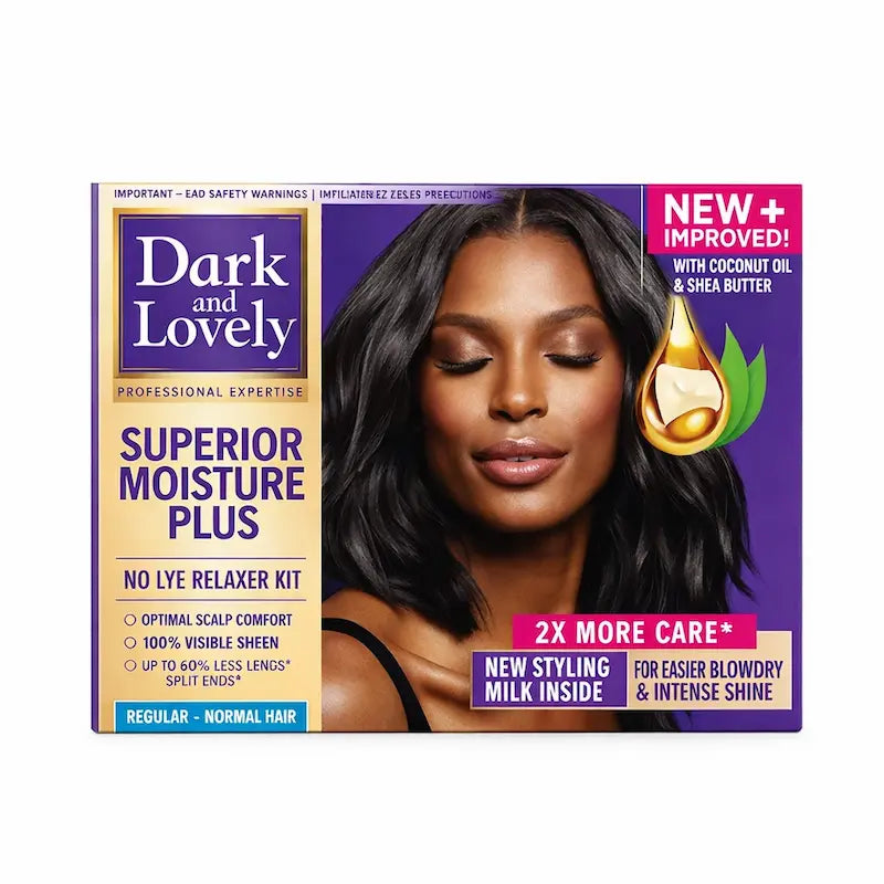 Kit Défrisant Dark & Lovely – Système "Moisture Plus"