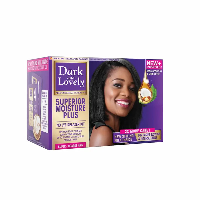 Kit Défrisant Dark & Lovely – Système "Moisture Plus"