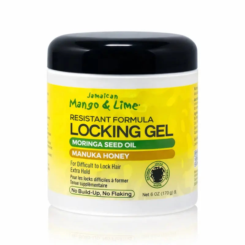 Pot de gel de fixation résistante Jamaican Mango & Lime pour locks.