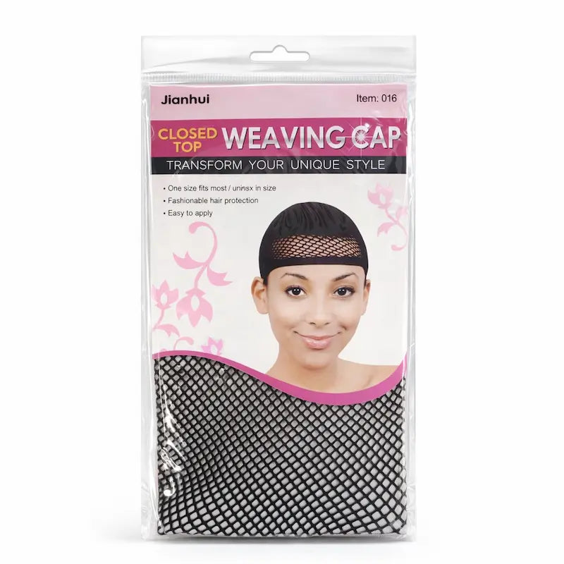 Bonnet de perruque en maille filet noire (Mesh Wig Cap) extensible