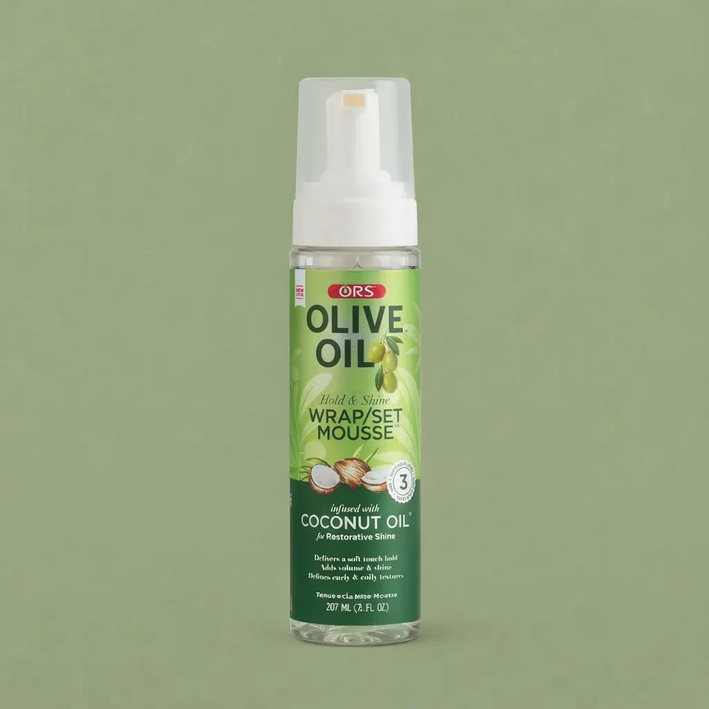 Mousse de coiffage et fixation ORS Olive Oil Wrap Set 207ml