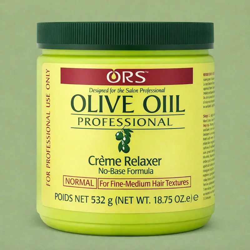 Pot de crème défrisante ORS Olive Oil force Normal 531g