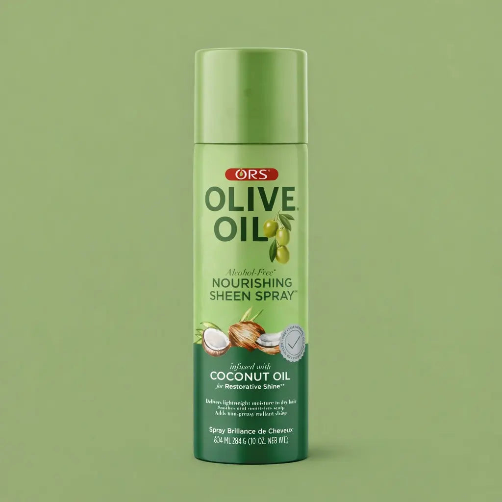 Bombe de spray de brillance ORS Olive Oil Nourishing Sheen Spray 332g