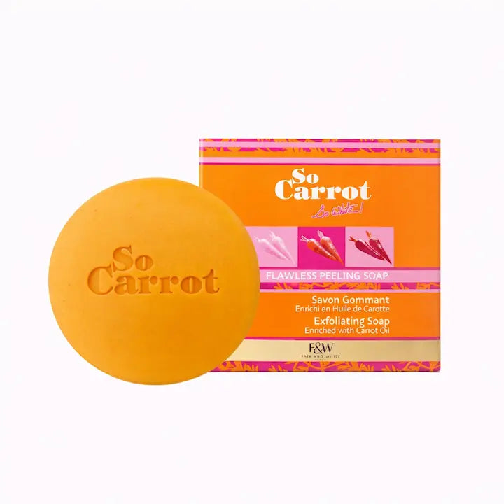 Savon gommant et exfoliant So Carrot de Fair & White à la carotte