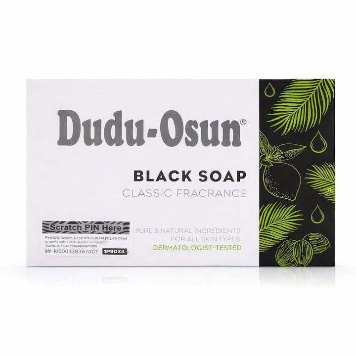 Savon Noir Dudu Osun Original 150g - Anti-Acné & Taches